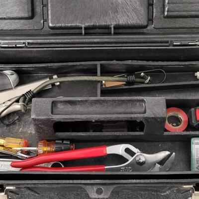 Lot 15: CONTIGO Toolbox w/ Assortment of Tools/Accessories