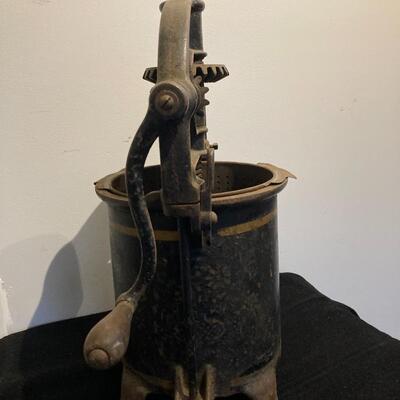 Antique 20â€h Enterprise Mfg. Co. Sausage Stuffer No. 2092