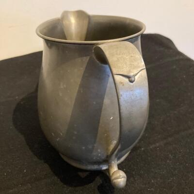 Vintage John Alden Pewter Pitcher 7"