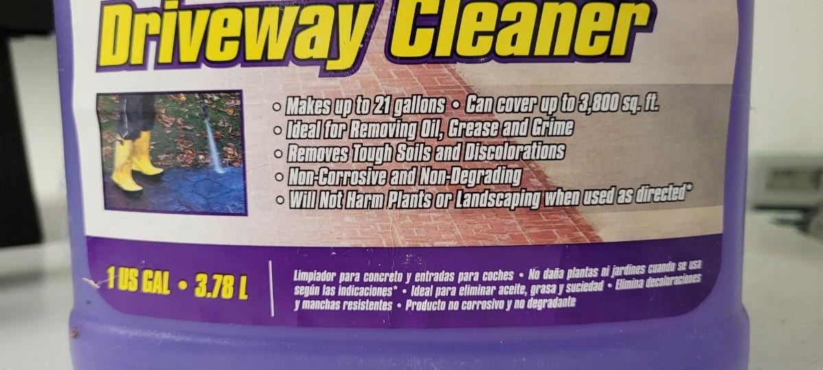 Lot 19 Full Bottle of SIMPLE GREEN Driveway Cleaner Pressure Washer