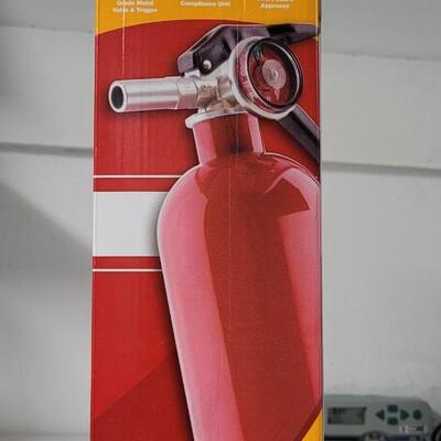 Lot 22: New in Box Home Safety Fire Extinguisher