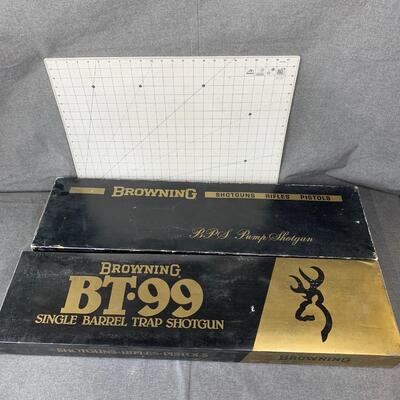 #338 Browning BT99 & BPS EMPTY BOXES