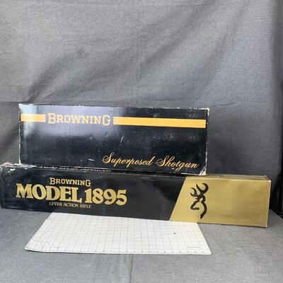 #342 Browning Rifle Empty Boxes