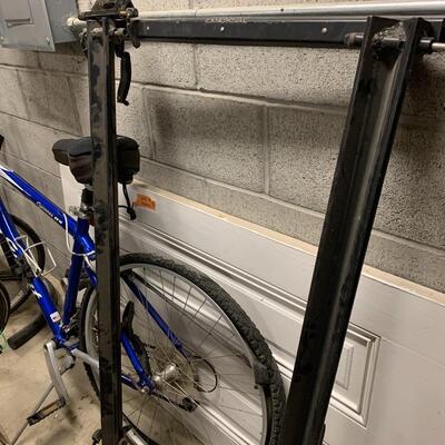 2 Bicycles, roof rack, Pulley Lift and Bike stand
