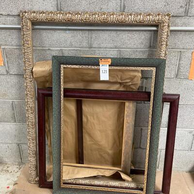 Large wood frames