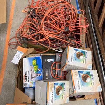 Construction lighting and Specialty light bulbs