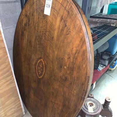 Vintage Inlaid Table