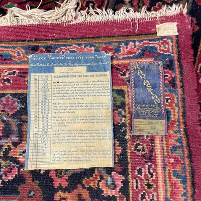 Wool antique rug