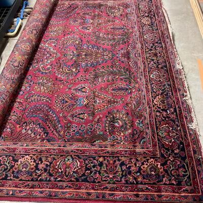 Wool antique rug