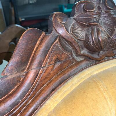 4 Victorian chairs, damaged