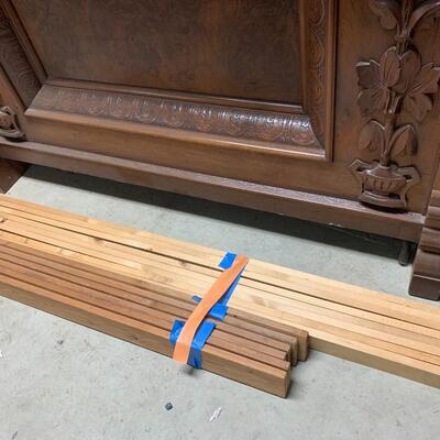 Gorgeous carved bed frame