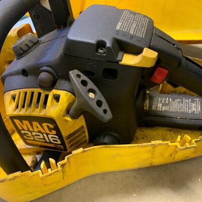 McCulloch Chain saw and Skil saw with cases