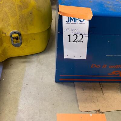 McCulloch Chain saw and Skil saw with cases