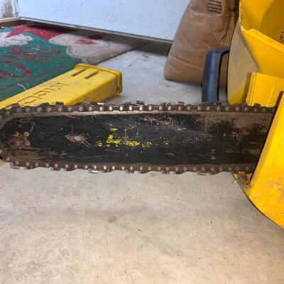 McCulloch Chain saw and Skil saw with cases
