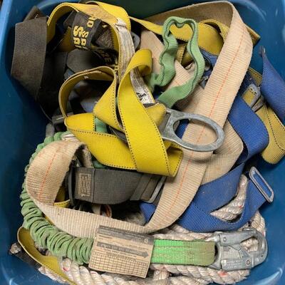 Climbing harnesses and gear