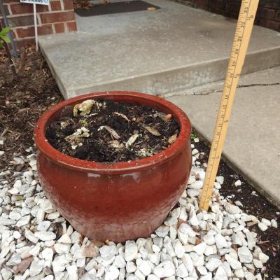 Outdoor flower pot