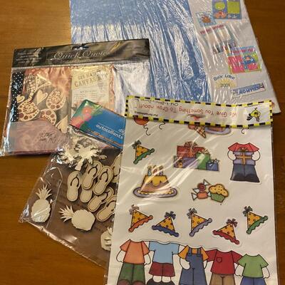 scrapbood lot papers and stickers