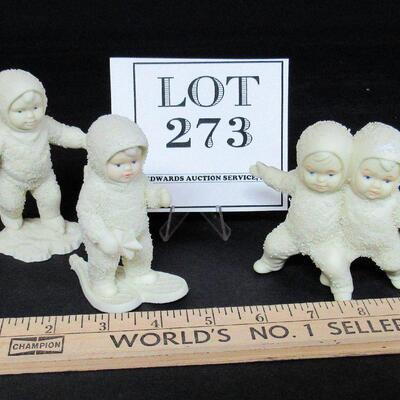 Lot of 3 dept 56 Snowbabies