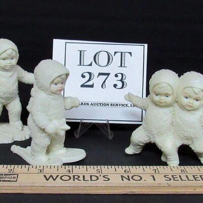Lot of 3 dept 56 Snowbabies