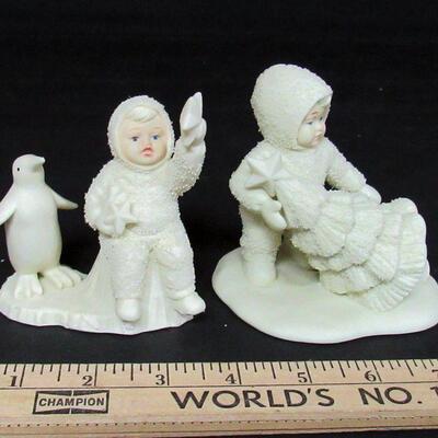 Lot of 2 Older Dept 56 Snowbabies
