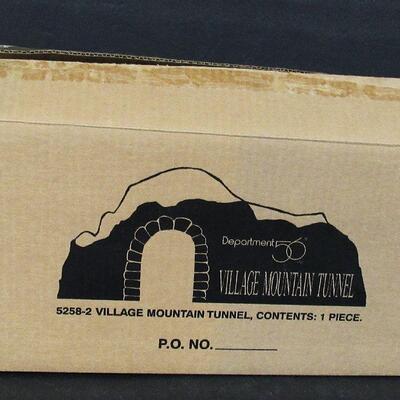 Older Dept 56 Village Tunnel, Never Used, In Original Box