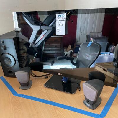 27" Dell Monitor and Harman/Kardon Subwoofer and Speakers