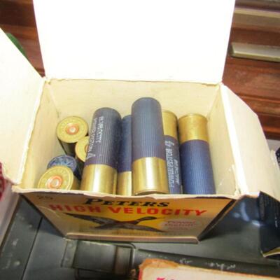 LOT 78  PARTIALLY FULL BOXES OF DUCK/PHEASANT SHOT GUN SHELLS