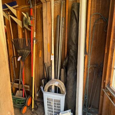 PVC Pipes, Gutter, Roofing Underlayment, Shepherd's Hooks for Flower Baskets/Bird Feeder