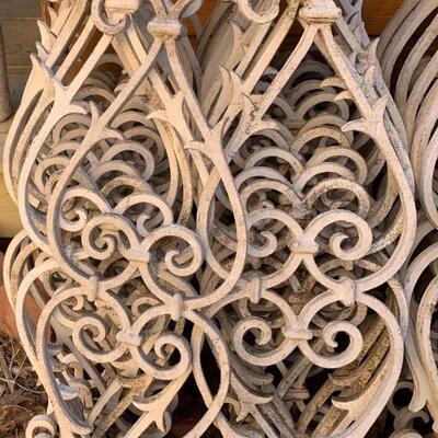 22 Aluminum Heart Scroll Railings/Baluster - Set#1