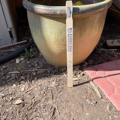 Pottery Planter & Soil