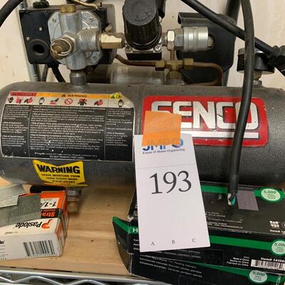 Air Compresser, Finish Nailer, Paint Sprayer