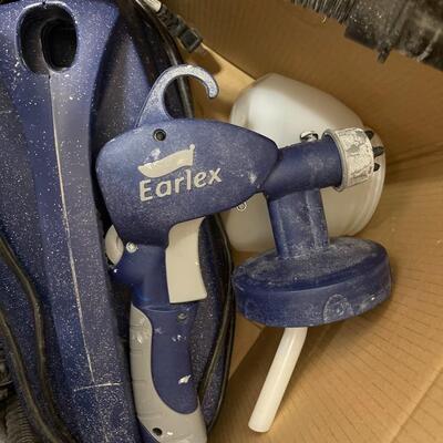 Air Compresser, Finish Nailer, Paint Sprayer