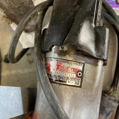 Level, Hand Saws, Framing Square, Sawzall, Clamp