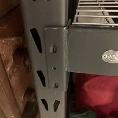4 Shelf Metal Rack