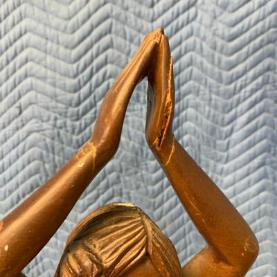 Wooden hula girl