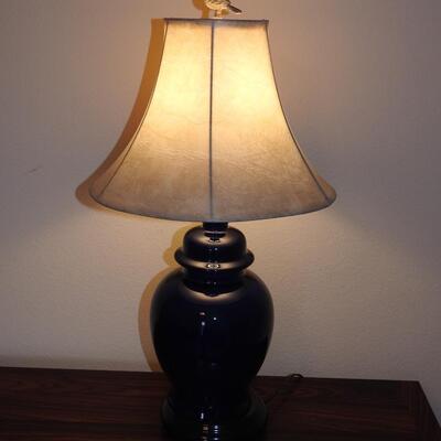 Blue Table Lamp