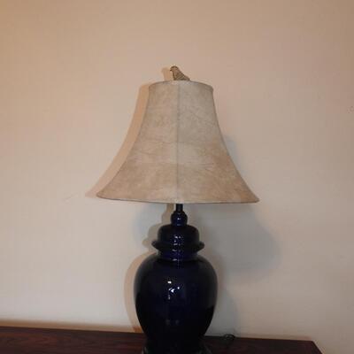 Blue Table Lamp