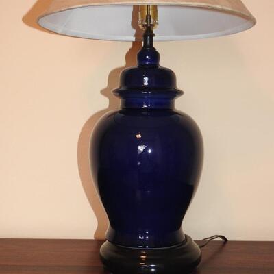 Blue Table Lamp