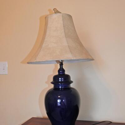 Blue Table Lamp