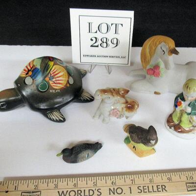 Lot of Decorative Animal Figurines