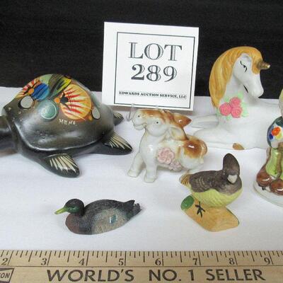 Lot of Decorative Animal Figurines
