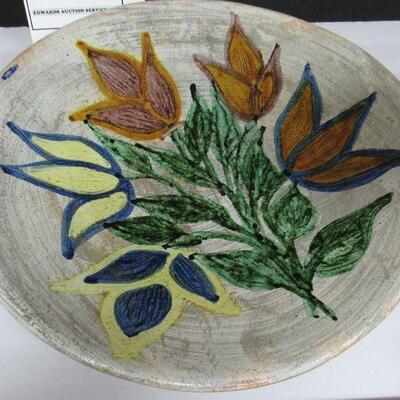 Large Decorative Wall Plaque, Bowl Shaped, Mexico