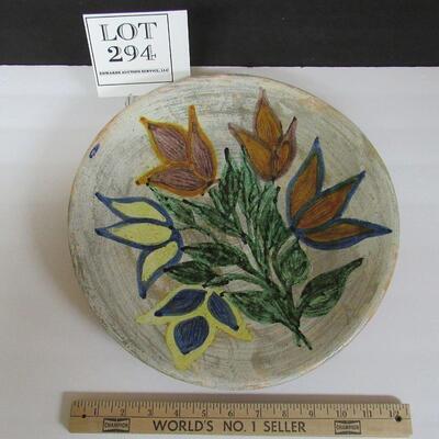 Large Decorative Wall Plaque, Bowl Shaped, Mexico