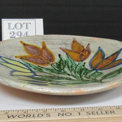Large Decorative Wall Plaque, Bowl Shaped, Mexico