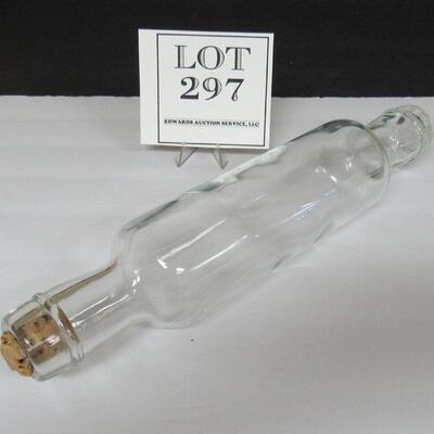 Vintage Glass Rolling Pin