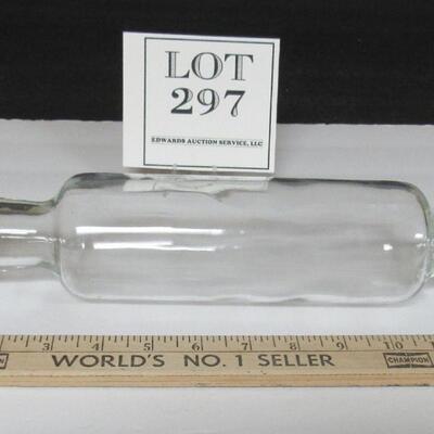 Vintage Glass Rolling Pin