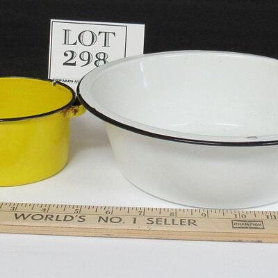Vintage Enamelware Bowls