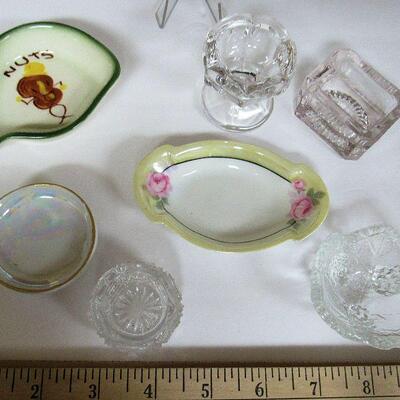 Lot of Vintage Salt Dips and Nut Dishes
