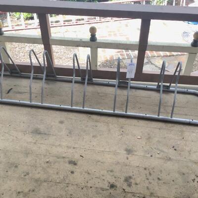 Aluminum horizontal bike stand
