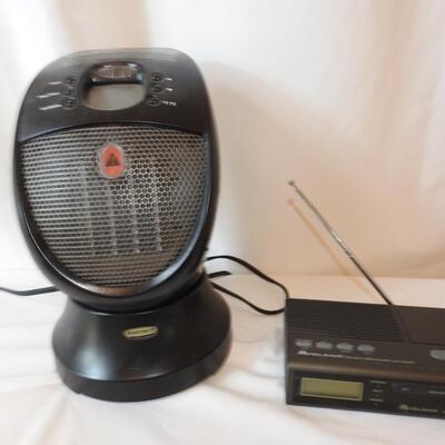 Heater and radio